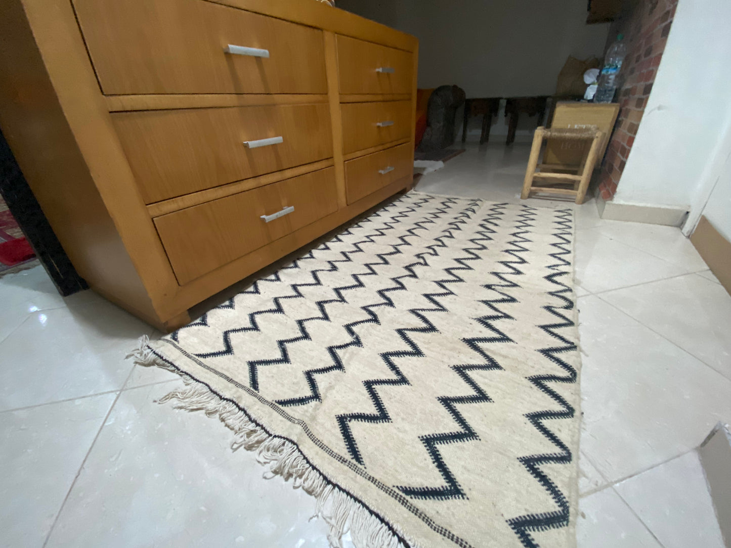 Tapis en laine Kilim