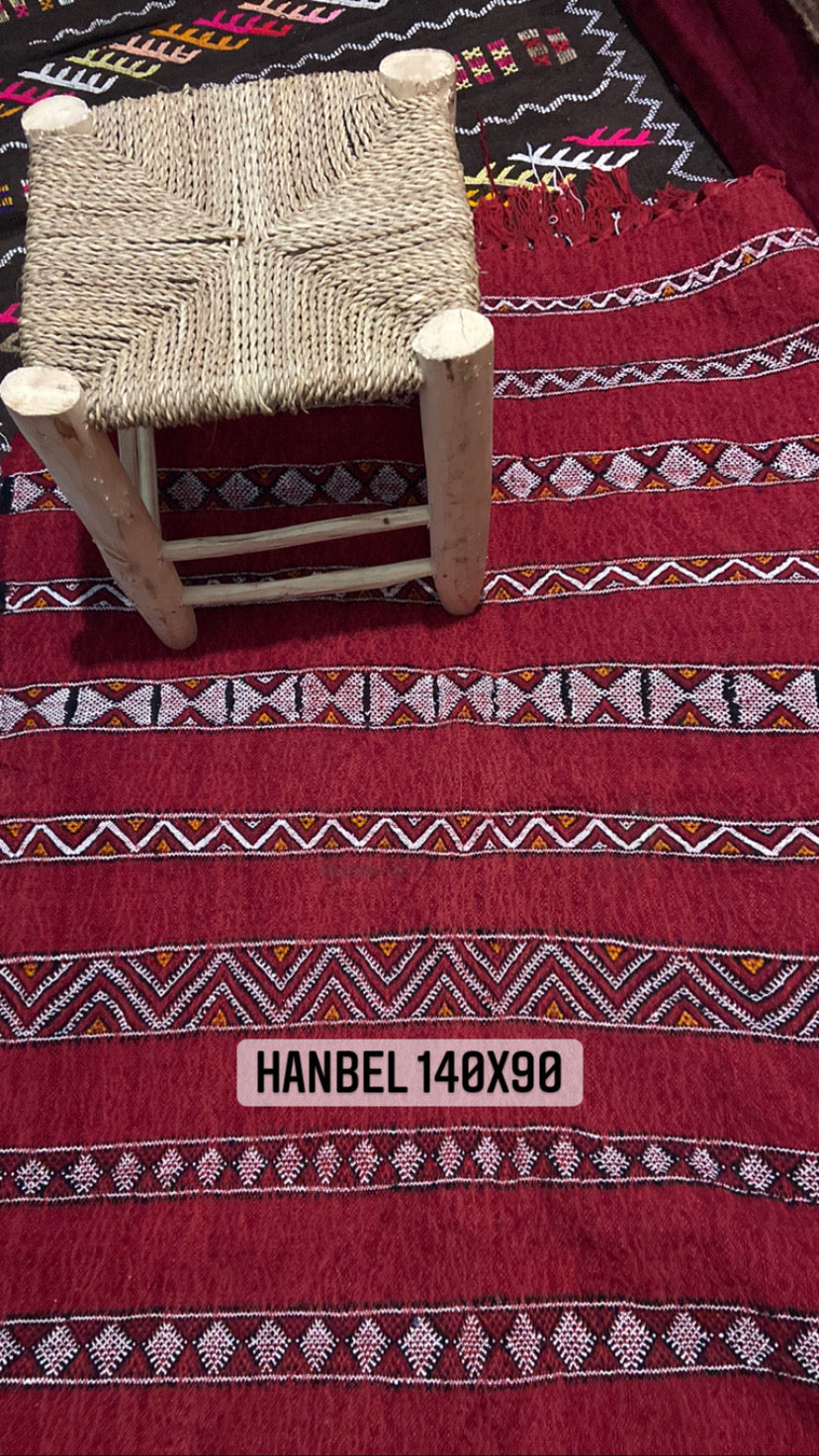 Hanbel  Kilim wool area rug