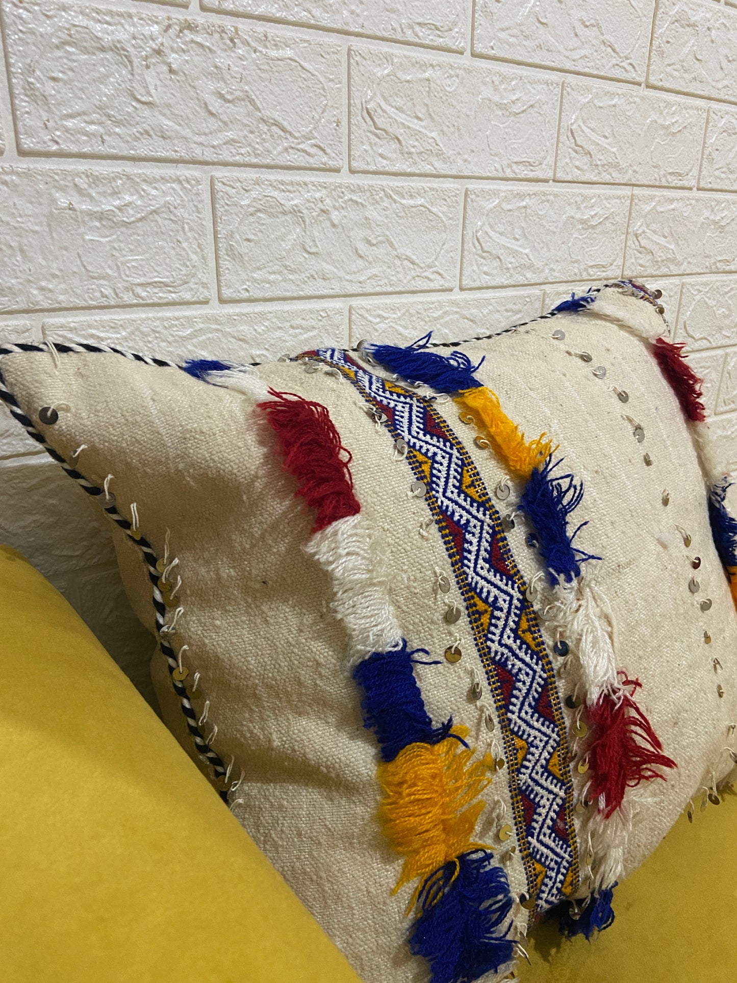 Vintage Berber Kilim Pillow