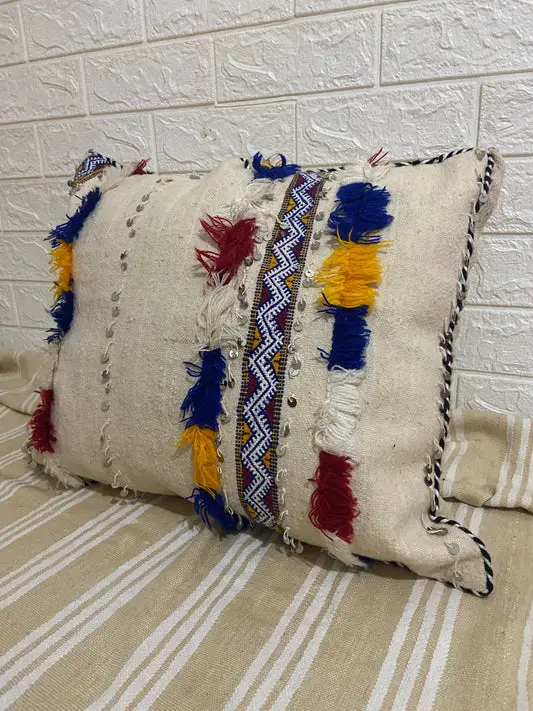 Vintage Berber Kilim Pillow