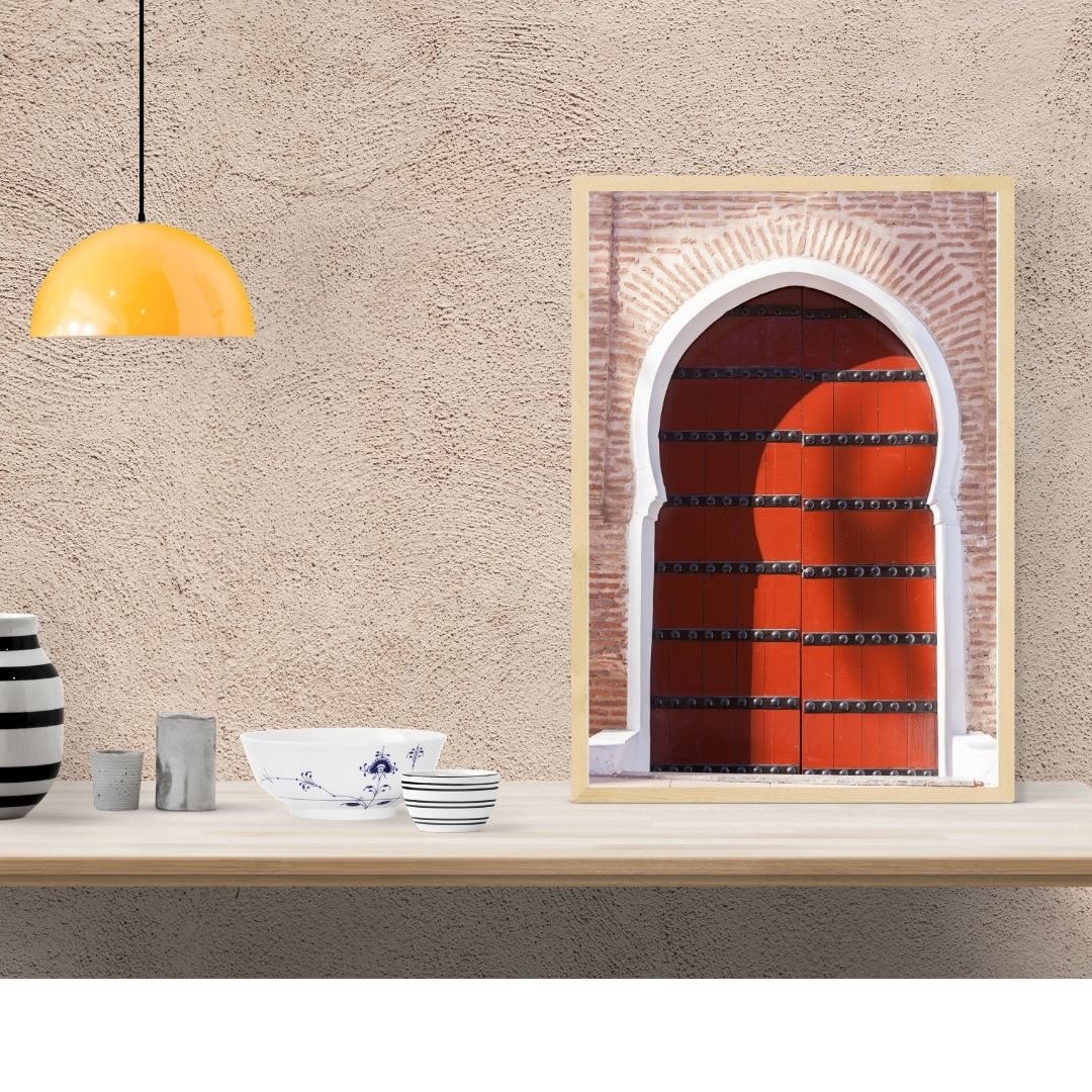 Moroccan door  Wall Art Prints