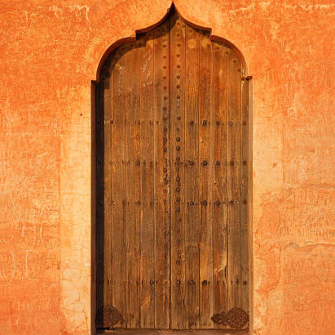 Moroccan Vintage door  Wall Art Prints