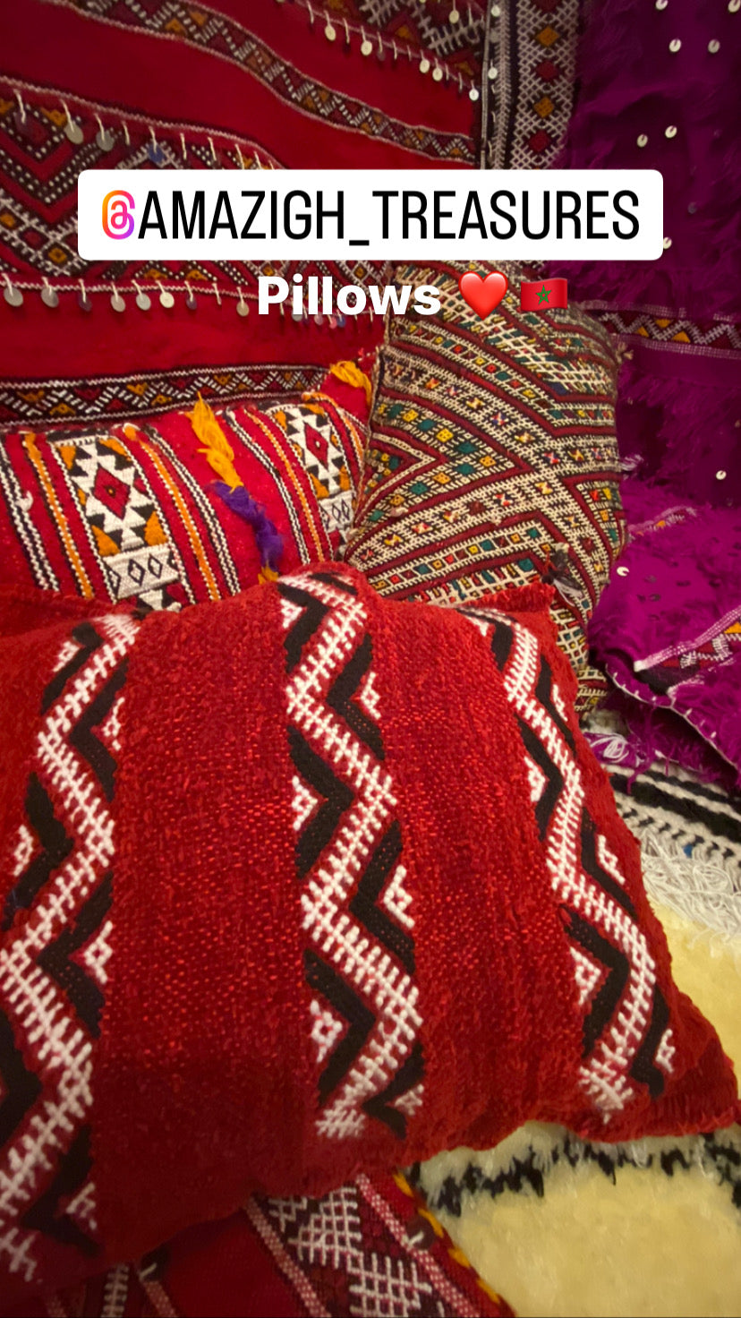 Moroccan Sabra Kilim Pillow