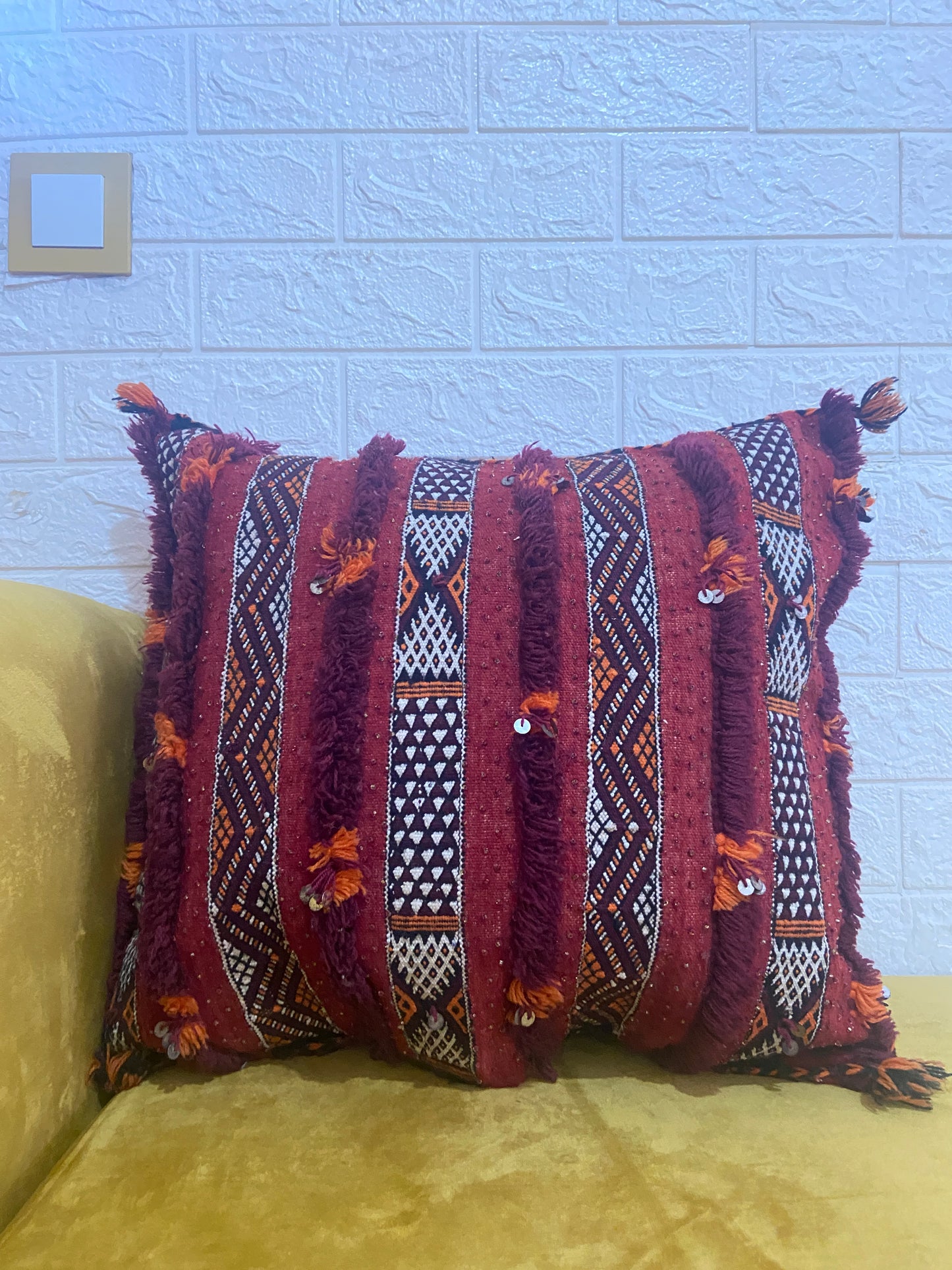 Set of 2 Hanbel Vintage Berber Kilim Pillow