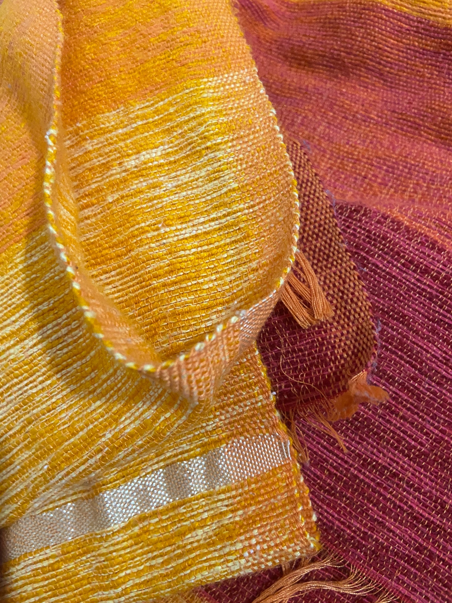 Handwoven Cactus Silk Chefchaoune Throw