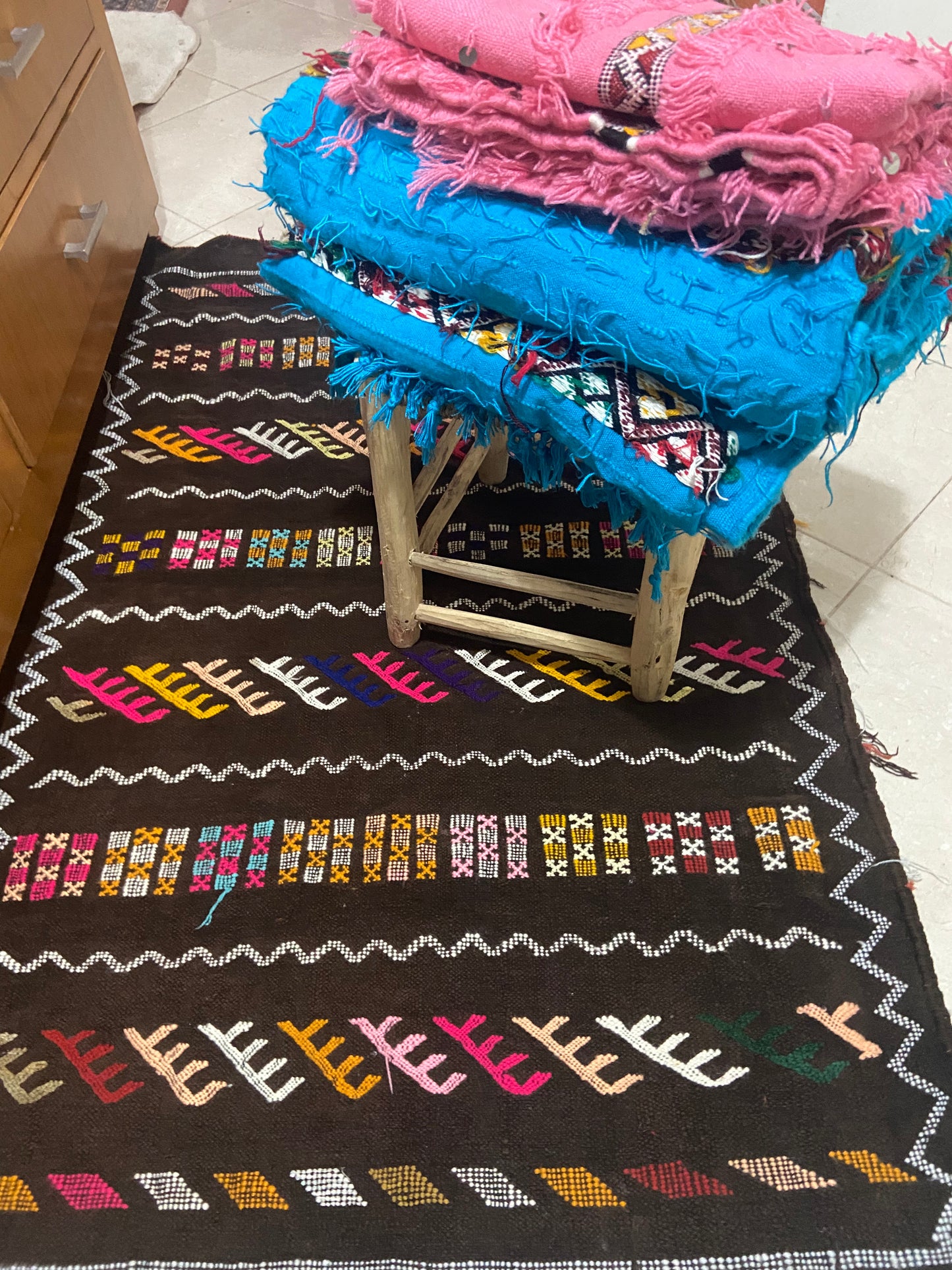 Tapis doux Kilim