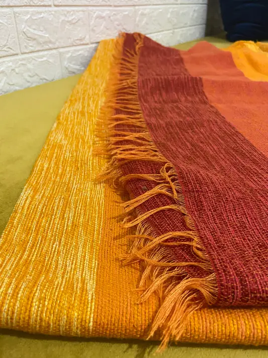 Handwoven Cactus Silk Chefchaoune Throw