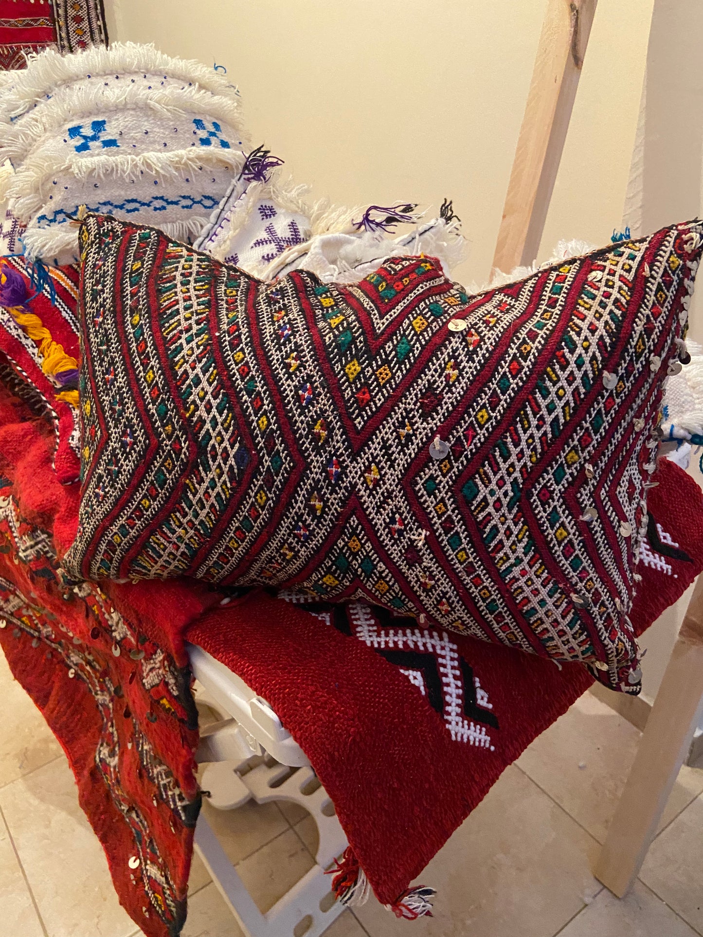 Moroccan Vintage Kilim Pillow